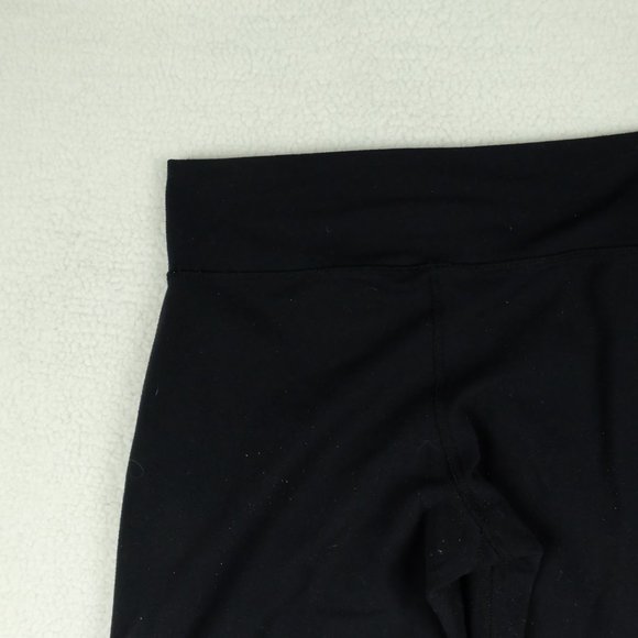 Lululemon Womens Capri Pants 4 Black Yoga Athletic Straight Leg Athleisure - Picture 5 of 11